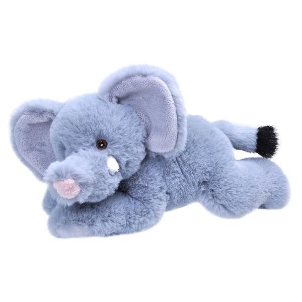 Wild Republic Gosedjur Mini Ecokins 20 cm Elefant in de groep SPEELGOED, KINDER- & BABYPRODUCTEN / Babyspeelgoed / Knuffels bij TP E-commerce Nordic AB (D23154)