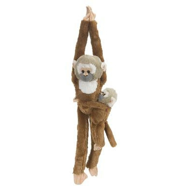 Wild Republic Gosedjur Hanging Monkeys Dödskalleapa Med Bebis in de groep SPEELGOED, KINDER- & BABYPRODUCTEN / Babyspeelgoed / Knuffels bij TP E-commerce Nordic AB (D23168)