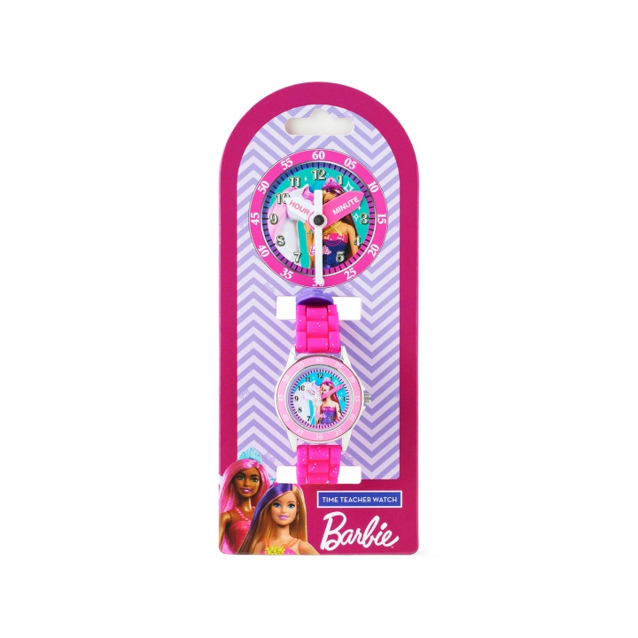 ACCUTIME Klocka Time Teacher Barbie in de groep SPORT, VRIJE TIJD & HOBBY / Accessoires / Klokken bij TP E-commerce Nordic AB (D23232)