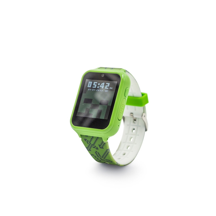 ACCUTIME Smart Watch Minecraft in de groep SPORT, VRIJE TIJD & HOBBY / Smartwatch & Activiteitsmeters / Smartwatch voor kinderen bij TP E-commerce Nordic AB (D23237)