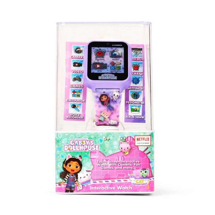 ACCUTIME Smart Watch Gabby\'s Dollhouse in de groep SPORT, VRIJE TIJD & HOBBY / Smartwatch & Activiteitsmeters / Smartwatch voor kinderen bij TP E-commerce Nordic AB (D23239)