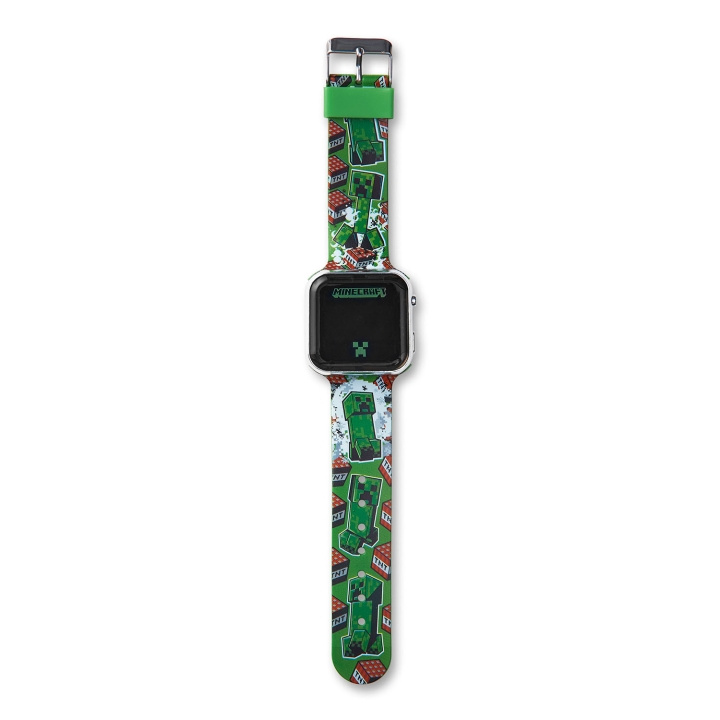 ACCUTIME Klocka LED Minecraft V2 in de groep SPORT, VRIJE TIJD & HOBBY / Smartwatch & Activiteitsmeters / Smartwatch voor kinderen bij TP E-commerce Nordic AB (D23241)