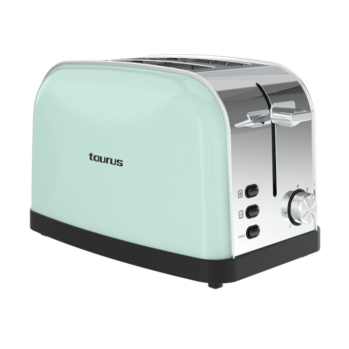 Taurus Brödrost Två Slot Vintage 2 Mint in de groep HUISHOUDEN & TUIN / Huishoudelijke apparaten / Broodroosters & Broodgrills / Broodroosters bij TP E-commerce Nordic AB (D23247)