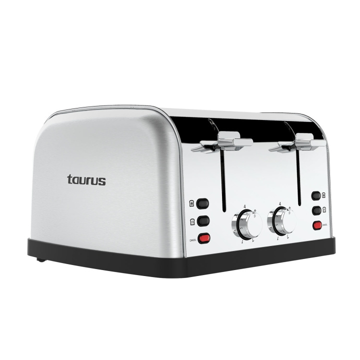 Taurus Brödrost Fyra Slot Vintage Four in de groep HUISHOUDEN & TUIN / Huishoudelijke apparaten / Broodroosters & Broodgrills / Broodroosters bij TP E-commerce Nordic AB (D23250)