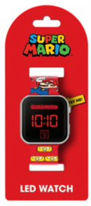 ACCUTIME Klocka LED Super Mario in de groep SPORT, VRIJE TIJD & HOBBY / Smartwatch & Activiteitsmeters / Smartwatch voor kinderen bij TP E-commerce Nordic AB (D23276)