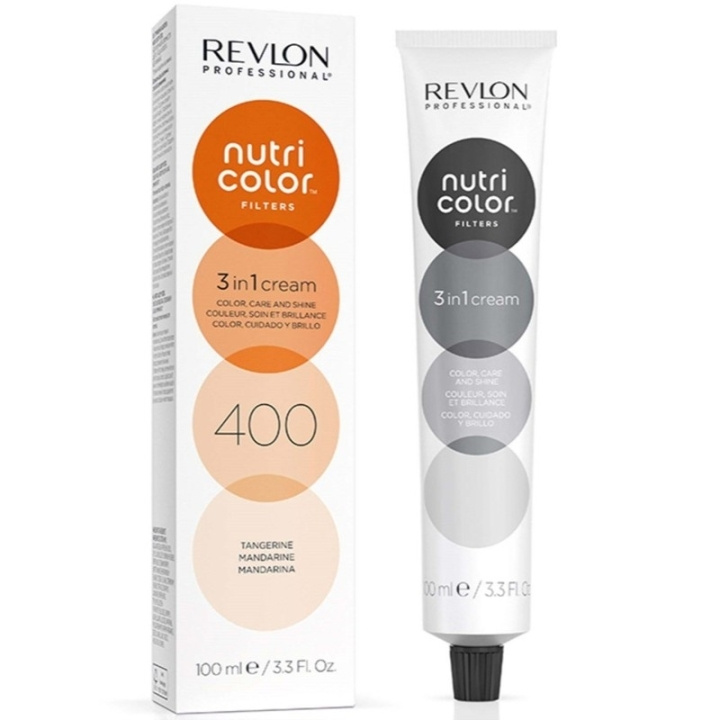 Revlon Nutri Color 400 Tangerine 100ml in de groep BEAUTY & HEALTH / Haar & Styling / Haarverzorging / Haarverf / Haarverf & Kleurbommen bij TP E-commerce Nordic AB (D23327)