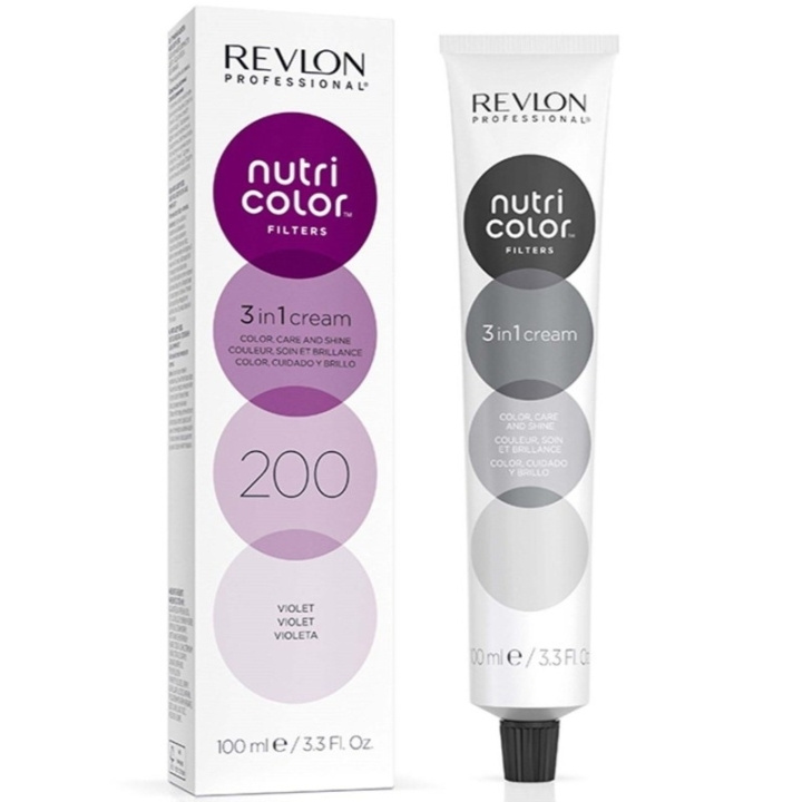 Revlon Nutri Color 200 Violet 100ml in de groep BEAUTY & HEALTH / Haar & Styling / Haarverzorging / Haarverf bij TP E-commerce Nordic AB (D23329)