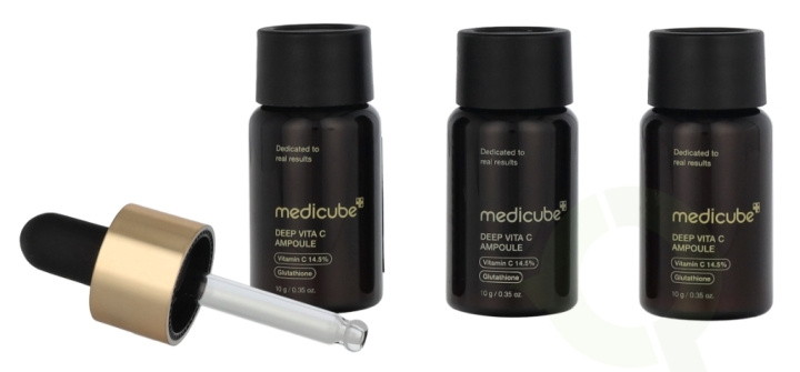 Medicube Deep Vita C Ampoule 2.0 Set 30 ml 3x10ml in de groep BEAUTY & HEALTH / Huidsverzorging / Gezicht / Huidserum bij TP E-commerce Nordic AB (D23385)