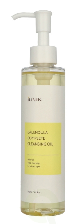 IUNIK Calendula Complete Cleansing Oil 200 ml All Skin Types in de groep BEAUTY & HEALTH / Huidsverzorging / Gezicht / Schoonmaak bij TP E-commerce Nordic AB (D23395)