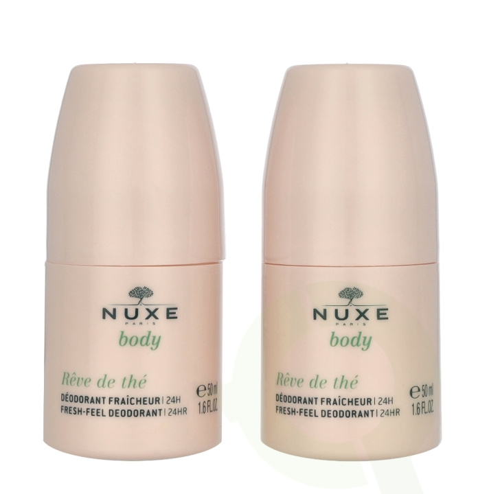 Nuxe Reve De The Duo Set 100 ml Fresh Feel Deodorant 24H Roll-On 2 x 50 ml in de groep BEAUTY & HEALTH / Geuren & Parfum / Deodorant bij TP E-commerce Nordic AB (D23411)