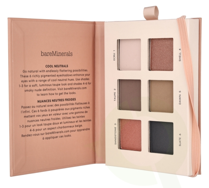 BareMinerals Mineralist Eye Shadow Palette 7.8 g Ultranatural in de groep BEAUTY & HEALTH / Makeup / Ogen & Wenkbrauwen / Oogschaduw bij TP E-commerce Nordic AB (D23484)
