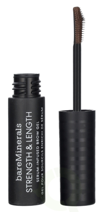BareMinerals Strength & Length Serum-Infused Brow Gel 5 ml Coffee in de groep BEAUTY & HEALTH / Makeup / Ogen & Wenkbrauwen / Wenkbrauwgel bij TP E-commerce Nordic AB (D23519)