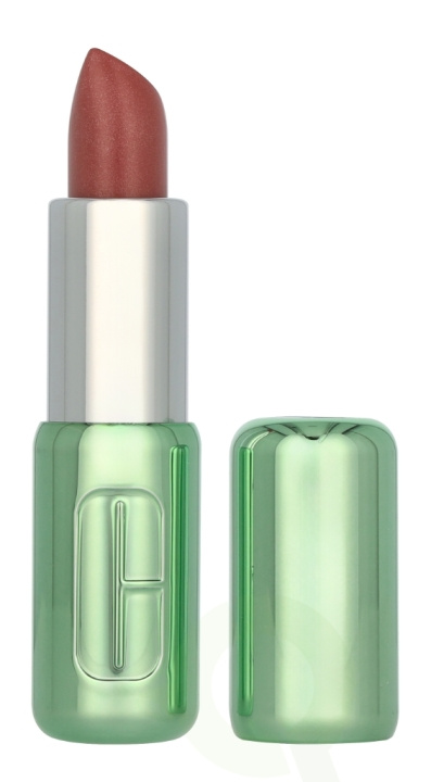 Clinique Pop Longwear Shine Lipstick 3.9 g #01 Nude Pop in de groep BEAUTY & HEALTH / Makeup / Lippen / Lippenstift bij TP E-commerce Nordic AB (D23531)