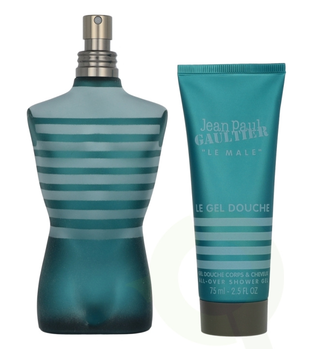 Jean Paul Gaultier Le Male Giftset 200 ml Edt Spray 125ml/Shower Gel 75ml in de groep BEAUTY & HEALTH / Geuren & Parfum / Parfum / Parfum voor hem bij TP E-commerce Nordic AB (D23537)