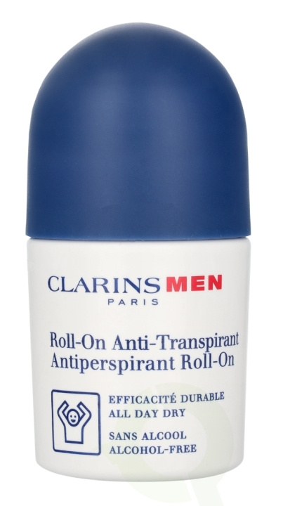 Clarins Men Antiperspirant Deo Roll-On 50 ml in de groep BEAUTY & HEALTH / Geuren & Parfum / Deodorant / Deodorant voor vrouwen bij TP E-commerce Nordic AB (D23540)