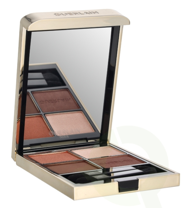 Guerlain Ombres G 4 Colors Eyeshadow Palette 8.8 g #910 Undressed Brown in de groep BEAUTY & HEALTH / Makeup / Ogen & Wenkbrauwen / Oogschaduw bij TP E-commerce Nordic AB (D23586)