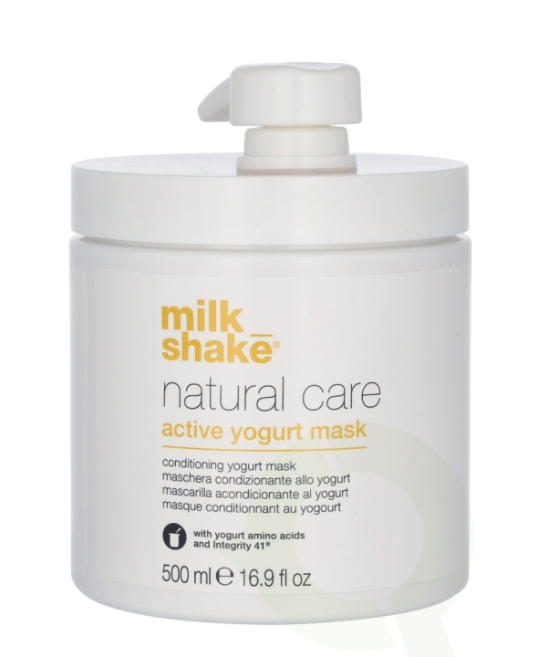 Milk_Shake Natural Care Active Yogurt Mask 500 ml For Natural Or Color-Treated Hair in de groep BEAUTY & HEALTH / Haar & Styling / Haarverzorging / Haarmasker bij TP E-commerce Nordic AB (D23599)