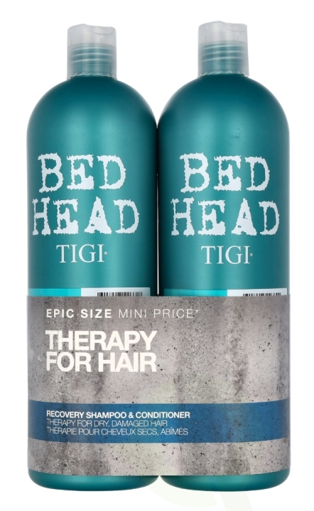 TIGI Bh Recovery Tween Set 1500 ml Shampoo 750ml/Conditioner 750ml - Rehab For Dry, Damaged Hair in de groep BEAUTY & HEALTH / Haar & Styling / Haarverzorging / Shampoo bij TP E-commerce Nordic AB (D23628)
