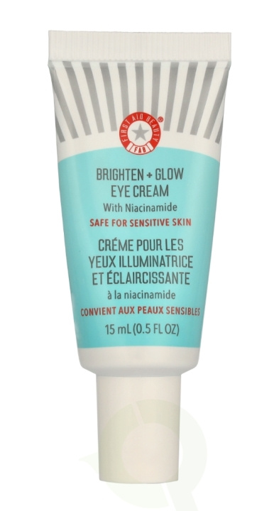 First Aid Beauty (FAB) FAB Brighten + Glow Eye Cream With Niacinamide 15 ml in de groep BEAUTY & HEALTH / Huidsverzorging / Gezicht / Ogen bij TP E-commerce Nordic AB (D23649)
