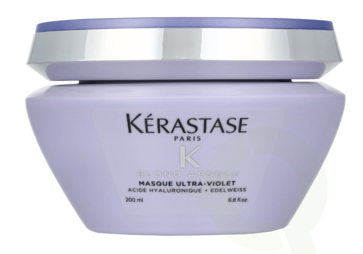 Kerastase Blond Absolu Masque Ultra-Violet 200 ml Lightened Highlighted Cool Blonde Hair in de groep BEAUTY & HEALTH / Haar & Styling / Haarverzorging / Haarmasker bij TP E-commerce Nordic AB (D23673)