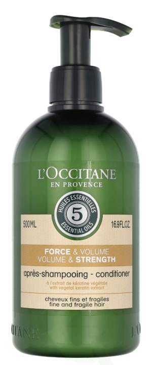 L\'Occitane Volume & Strength Conditioner 500 ml in de groep BEAUTY & HEALTH / Haar & Styling / Haarverzorging / Conditioner bij TP E-commerce Nordic AB (D23697)