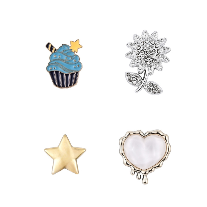 Onsala Charms Pimp Your Phone Metall och Plast 4-Pack in de groep SPORT, VRIJE TIJD & HOBBY / Leuke dingen / Leuke dingen bij TP E-commerce Nordic AB (D23713)