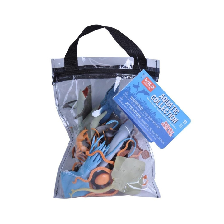 Wild Republic Zipper Polybags Aquatic in de groep SPEELGOED, KINDER- & BABYPRODUCTEN / Speelgoed / Figuren, Miniaturen & accessoires bij TP E-commerce Nordic AB (D23733)
