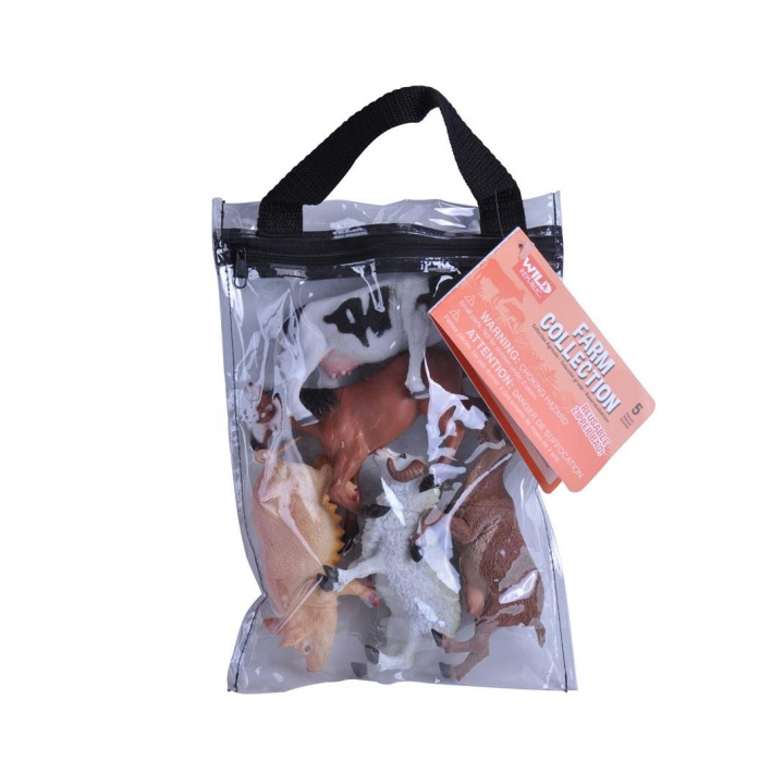Wild Republic Zipper Polybags Farm in de groep SPEELGOED, KINDER- & BABYPRODUCTEN / Speelgoed / Figuren, Miniaturen & accessoires bij TP E-commerce Nordic AB (D23736)