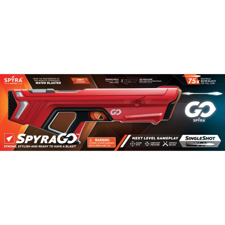 Spyra Go Röd in de groep SPEELGOED, KINDER- & BABYPRODUCTEN / Speelgoed / Actie spel bij TP E-commerce Nordic AB (D23744)