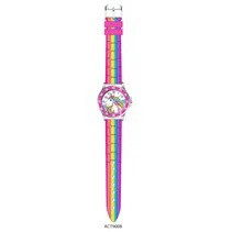 ACCUTIME Klocka Time Teacher Rainbow Unicorn in de groep SPORT, VRIJE TIJD & HOBBY / Accessoires / Klokken bij TP E-commerce Nordic AB (D23765)