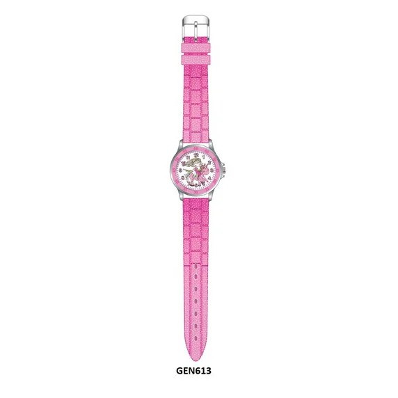 ACCUTIME Klocka Time Teacher Pink Pony in de groep SPORT, VRIJE TIJD & HOBBY / Accessoires / Klokken bij TP E-commerce Nordic AB (D23766)