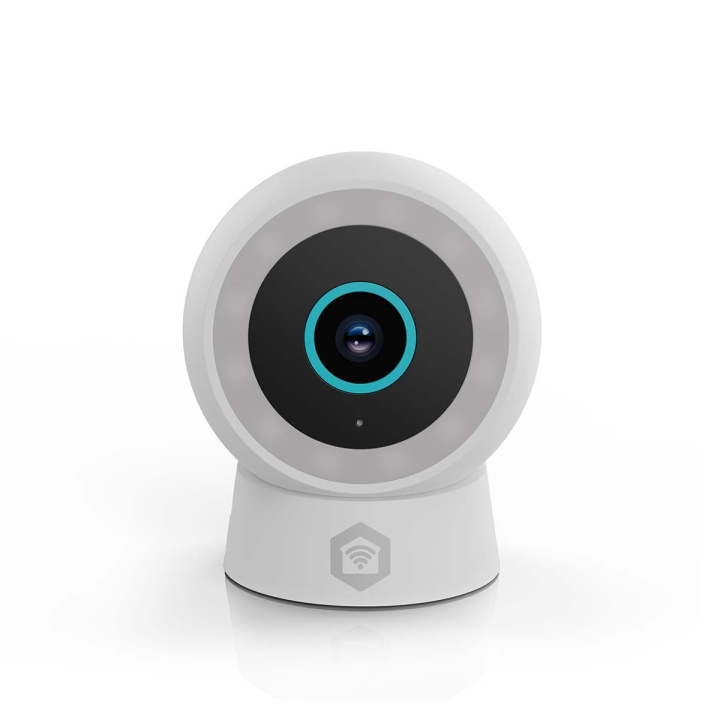 Nedis SmartLife Camera voor Buiten | Wi-Fi | Spotlight | 3MP Full HD 1296p | IP65 | Cloud Opslag (optioneel) / microSD (niet inbegrepen) / Onvif | 5 V DC | Met bewegingssensor | Nachtzicht | Wit in de groep HUISHOUDEN & TUIN / Alarm & Beveiliging / Beveiligingscamera\'s bij TP E-commerce Nordic AB (D23777)