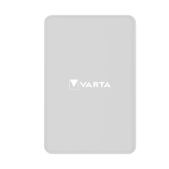 Varta Mag Pro Draadloze Power Bank 10.000mAh - Editie Wit in de groep SMARTPHONE & TABLETS / Opladers & Kabels / Powerbanks bij TP E-commerce Nordic AB (D23780)