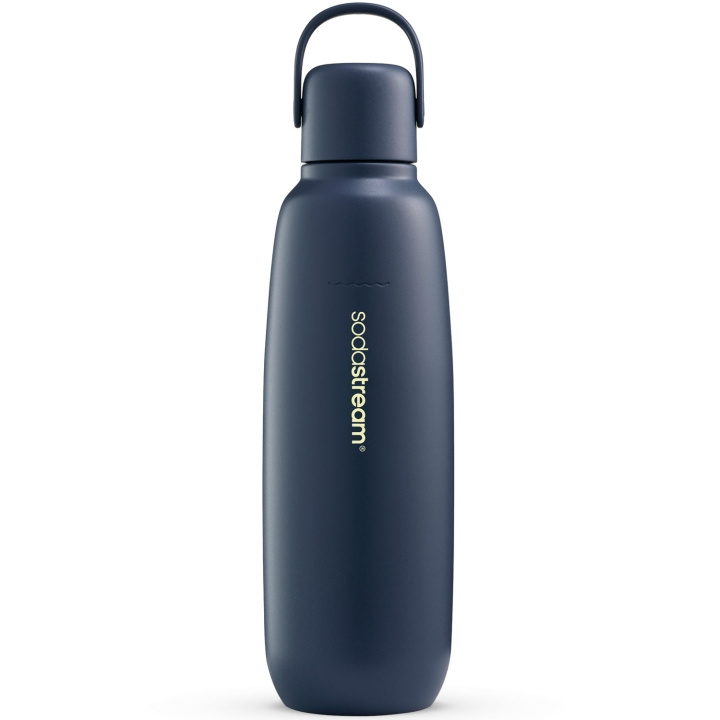SodaStream Fizz&Go Stainless Steel Storm 0,9 liter Thermos in de groep HUISHOUDEN & TUIN / Huishoudelijke apparaten / Water & Sap / Carbonatatiemachines / Carbonatatiemachines bij TP E-commerce Nordic AB (D23795)