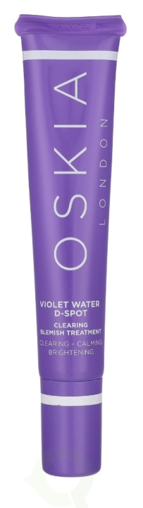 OSKIA Violet Water D-Spot Clearing Blemish Treatment 20 ml in de groep BEAUTY & HEALTH / Huidsverzorging / Gezicht / Dagcrème bij TP E-commerce Nordic AB (D23848)