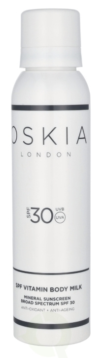OSKIA Vitamin Body Milk Mineral Sunscreen SPF30 200 ml in de groep BEAUTY & HEALTH / Huidsverzorging / Zonnebank / Zonnebescherming bij TP E-commerce Nordic AB (D23851)