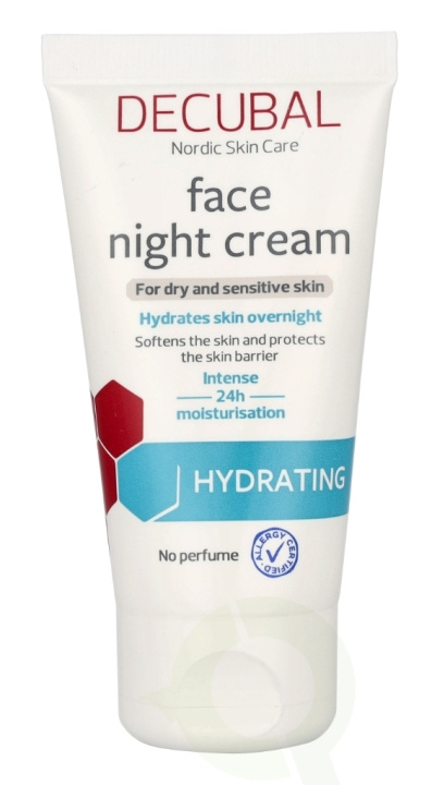Decubal Hydrating Face Night Cream 50 ml in de groep BEAUTY & HEALTH / Huidsverzorging / Gezicht / Nachtcrème bij TP E-commerce Nordic AB (D23880)