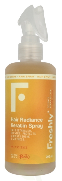 Freshly Cosmetics Hair Radiance Keratin Spray 200 ml in de groep BEAUTY & HEALTH / Haar & Styling / Haarverzorging / Conditioner spray/Leave-in bij TP E-commerce Nordic AB (D23881)