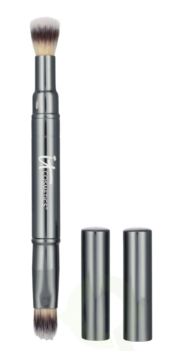 IT Cosmetics Heavenly Luxe Dual Airbrush Concealer Brush 1 piece #2 in de groep BEAUTY & HEALTH / Makeup / Tools & Make-up set / Borstels & kwastjes bij TP E-commerce Nordic AB (D23889)
