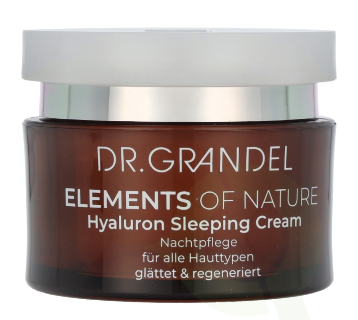 Dr Grandel Dr. Grandel Elements of Nature Hyaluron Sleeping Cream 50 ml For All Skin Types in de groep BEAUTY & HEALTH / Huidsverzorging / Gezicht / Nachtcrème bij TP E-commerce Nordic AB (D23954)