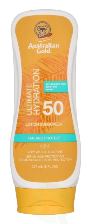 Australian Gold Ultimate Hydration Lotion SPF50 237 ml in de groep BEAUTY & HEALTH / Huidsverzorging / Zonnebank / Zonnebescherming bij TP E-commerce Nordic AB (D23990)