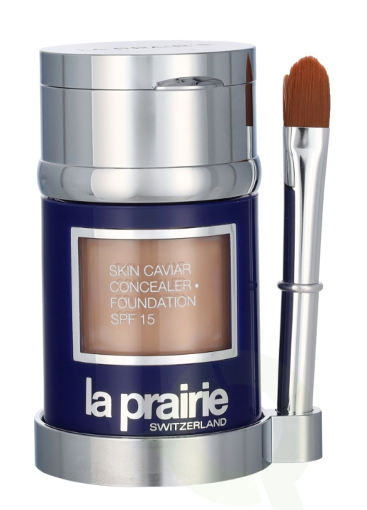 La Prairie Skin Caviar Foundation SPF15 30 ml Almond Beige NW-40 in de groep BEAUTY & HEALTH / Makeup / Make-up gezicht / Foundation bij TP E-commerce Nordic AB (D24056)
