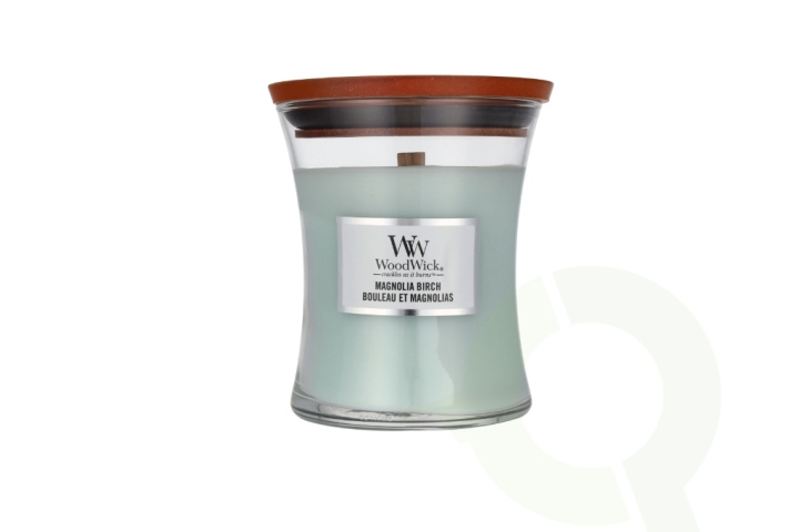 WoodWick Magnolia Birch Medium Hourglass Candle 0 in de groep BEAUTY & HEALTH / Geuren & Parfum / Overige geuren / Geurkaarsen bij TP E-commerce Nordic AB (D24071)