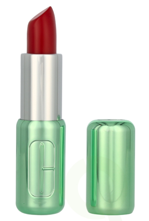 Clinique Pop Longwear Satin Lipstick 3.9 g #37 Peppermint Pop in de groep BEAUTY & HEALTH / Makeup / Lippen / Lippenstift bij TP E-commerce Nordic AB (D24094)