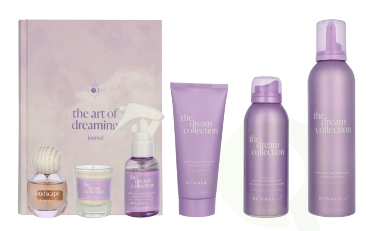 Rituals The Dream Collection Giftset 590 ml Candle 25g/Body Cream 100ml/Edp Spray 15ml/Dream Journal 1 piece/Shower Foam 250ml/Body Lotion 150ml in de groep BEAUTY & HEALTH / Cadeausets / Cadeausets voor haar bij TP E-commerce Nordic AB (D24117)