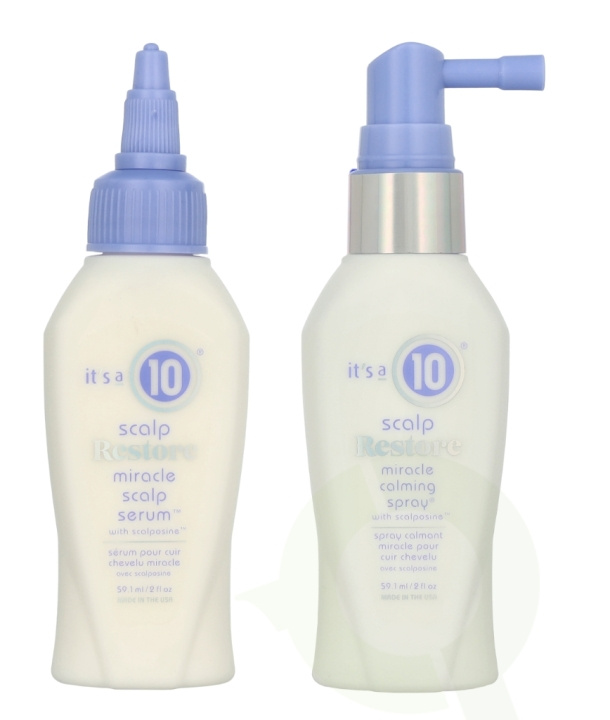 It\'s a 10 Scalp Restore Soothe & Balance Duo Set 118.2 ml Calming Spray 59,1ml/Serum 59,1ml in de groep BEAUTY & HEALTH / Haar & Styling / Haarverzorging bij TP E-commerce Nordic AB (D24152)