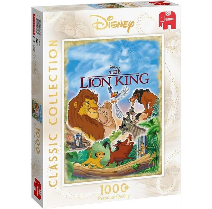 Disney Jumbo puzzel - Disney De Leeuwenkoning (1000 stukjes) (JUM8823) in de groep SPEELGOED, KINDER- & BABYPRODUCTEN / Speelgoed / Kinderpuzzel bij TP E-commerce Nordic AB (D24199)