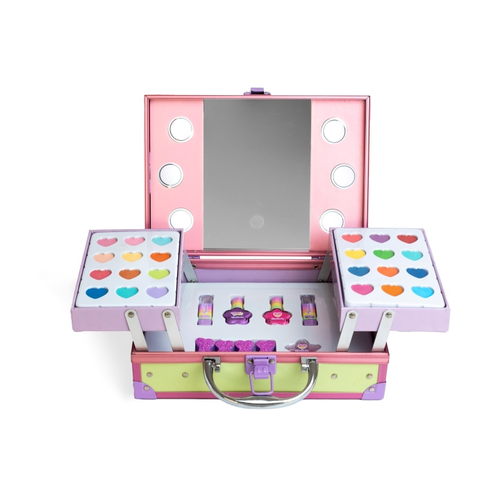Martinelia Super Girl - Led Spiegelkoffer (AQ-44062) in de groep SPEELGOED, KINDER- & BABYPRODUCTEN / Speelgoed / Speelset bij TP E-commerce Nordic AB (D24218)