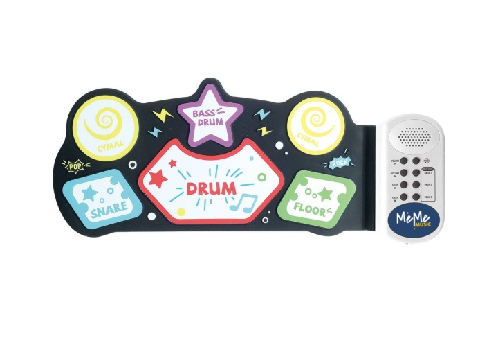 MeMe Music Drumstel Ozzy (800420) in de groep SPEELGOED, KINDER- & BABYPRODUCTEN / Muziek, Zang en afbeelingen / Muziekinstrumenten bij TP E-commerce Nordic AB (D24228)