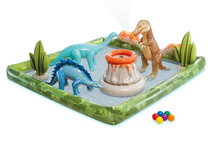 INTEX Jurassic Avontuur Speelcentrum - (56132) in de groep SPEELGOED, KINDER- & BABYPRODUCTEN / Buitenspeelgoed / Badspeelgoed bij TP E-commerce Nordic AB (D24254)